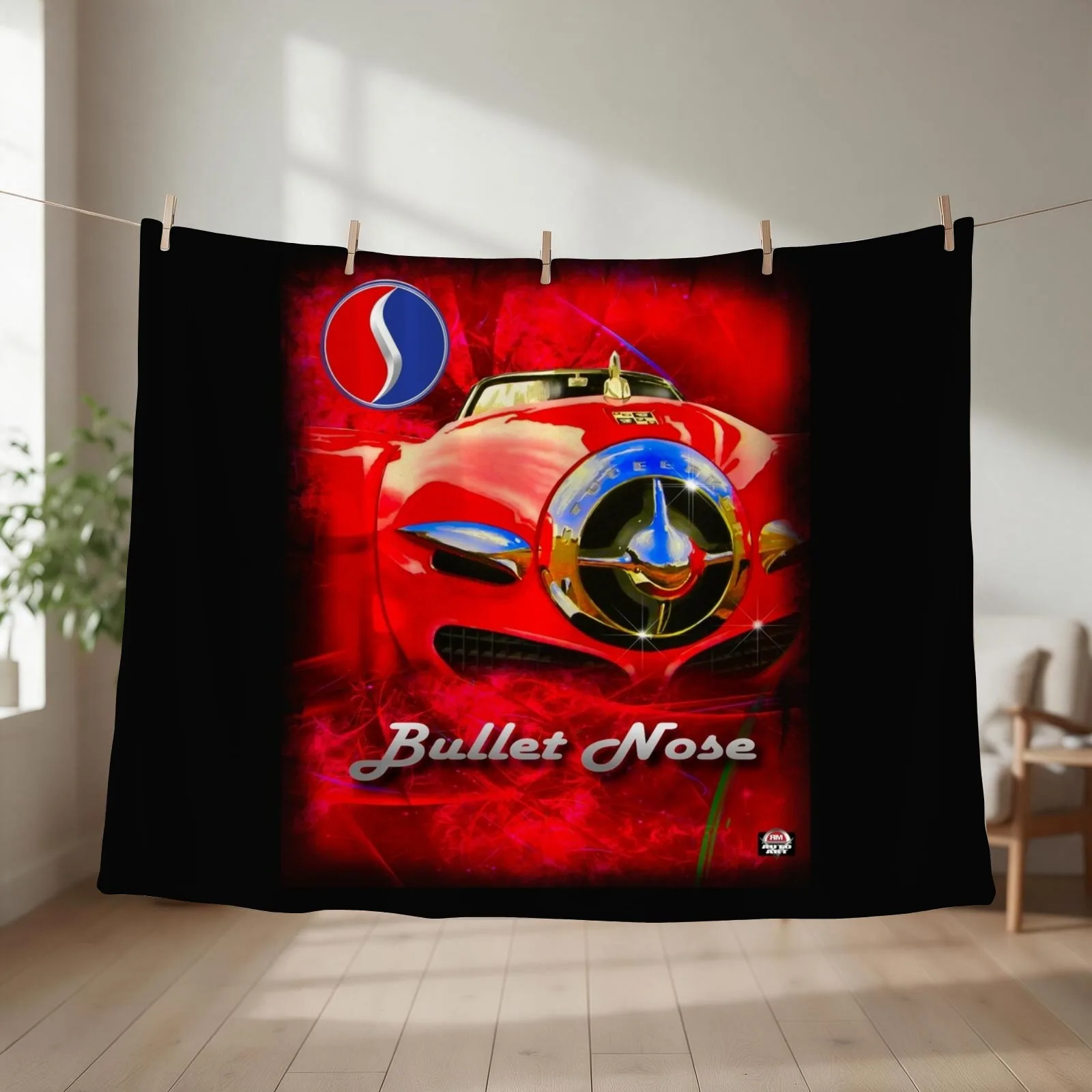 Studebaker Bullet Nose Throw Blanket for winter Thin for sofa Beach Blankets