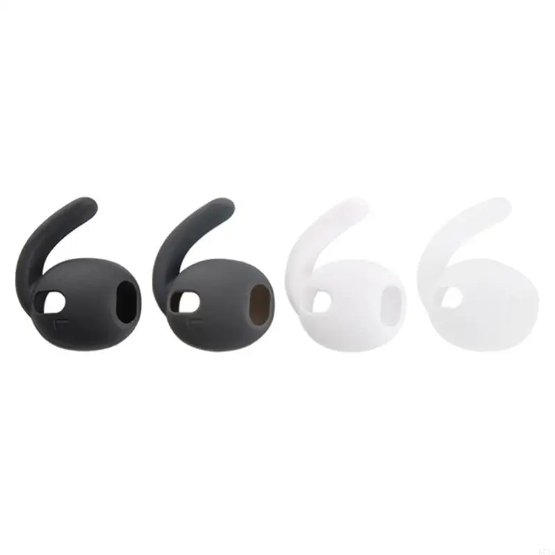 573A Sweatproof Silicone Earpieces Earbud Covers Sleeve Long Wear Comfort Soft Ear Tips, Noise Isolating for Buds 3 Earphones