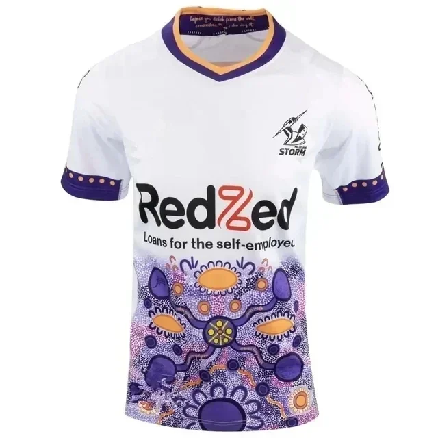 2023 Melbourne Storm Indigenous Jersey 2023/24 MELBOURNE STORM MENS COMMEMORATIVE ANZAC TRAINING JERSEY size S--3XL---5XL