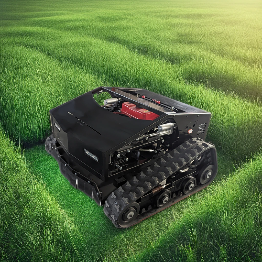 

500mm Gasoline Robot Lawn Mower Wheel Mowers Petrol Lawnmower Garden Crawler Grass Cutter Customization