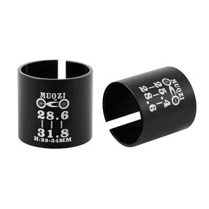 MUQZI-GANK-Umrechnungsadapter, Fahrradstamm, Einstellen von Shim, MTB, Roadbike, 25,4 bis 28,6 mm, 28,6 bis 31,8 mm 10 Hauptverkäufe BMX Street - №7