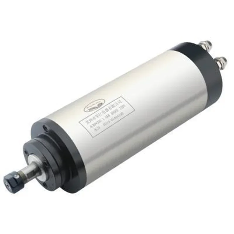 

110v or 220V 800w Water Cooled Motor ER11 Wood Working Spindle 0.8kw 400Hz CNC Engrave Cooling 4 Bearings