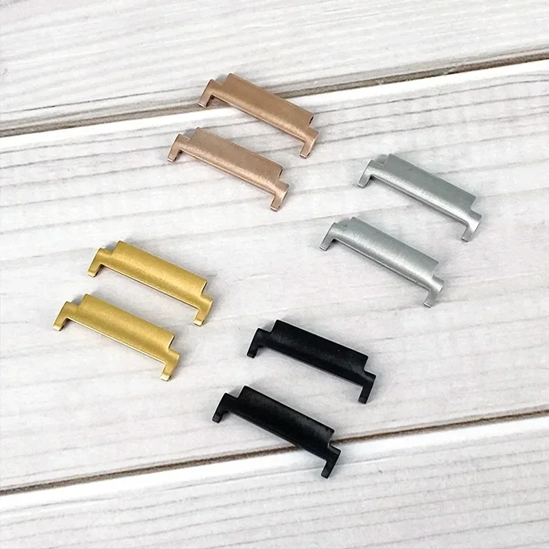 Strap Metal Connectors 20mm to 20mm 22mm to 22mm 22mm to 20mm Quick Release Pins Adapter Watch Band Spring Bars Accessories