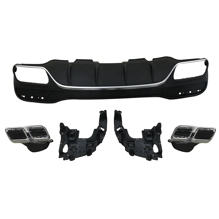 

For GLS Modified GLS63 Rear Lip and Exhaust Pipe