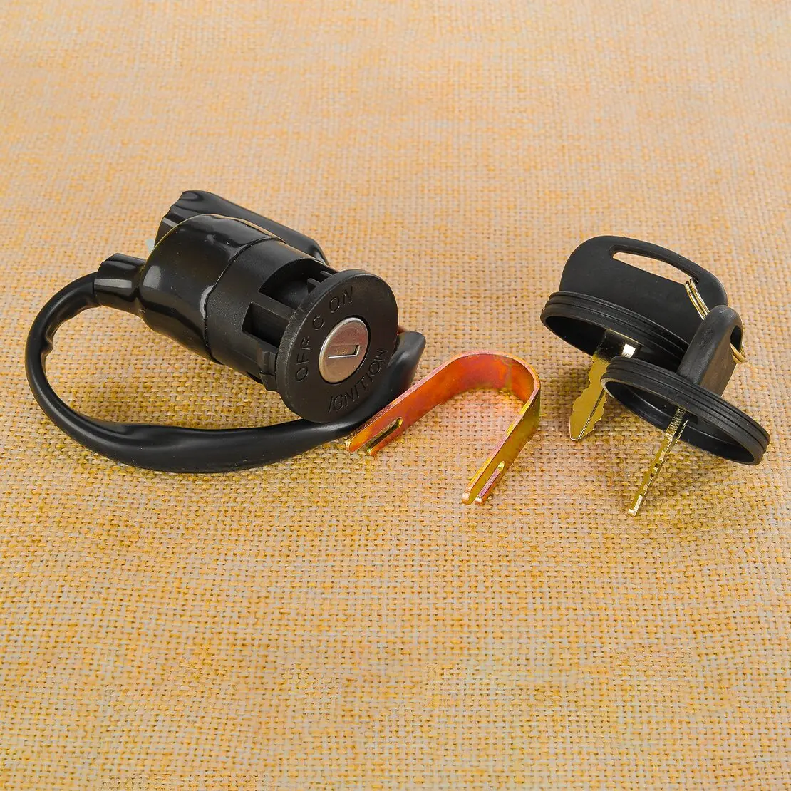 0450549 0453417 Ignition Key Switch Black fit for Polaris Outlaw 50 90 110 Scrambler Predator Sawtooth