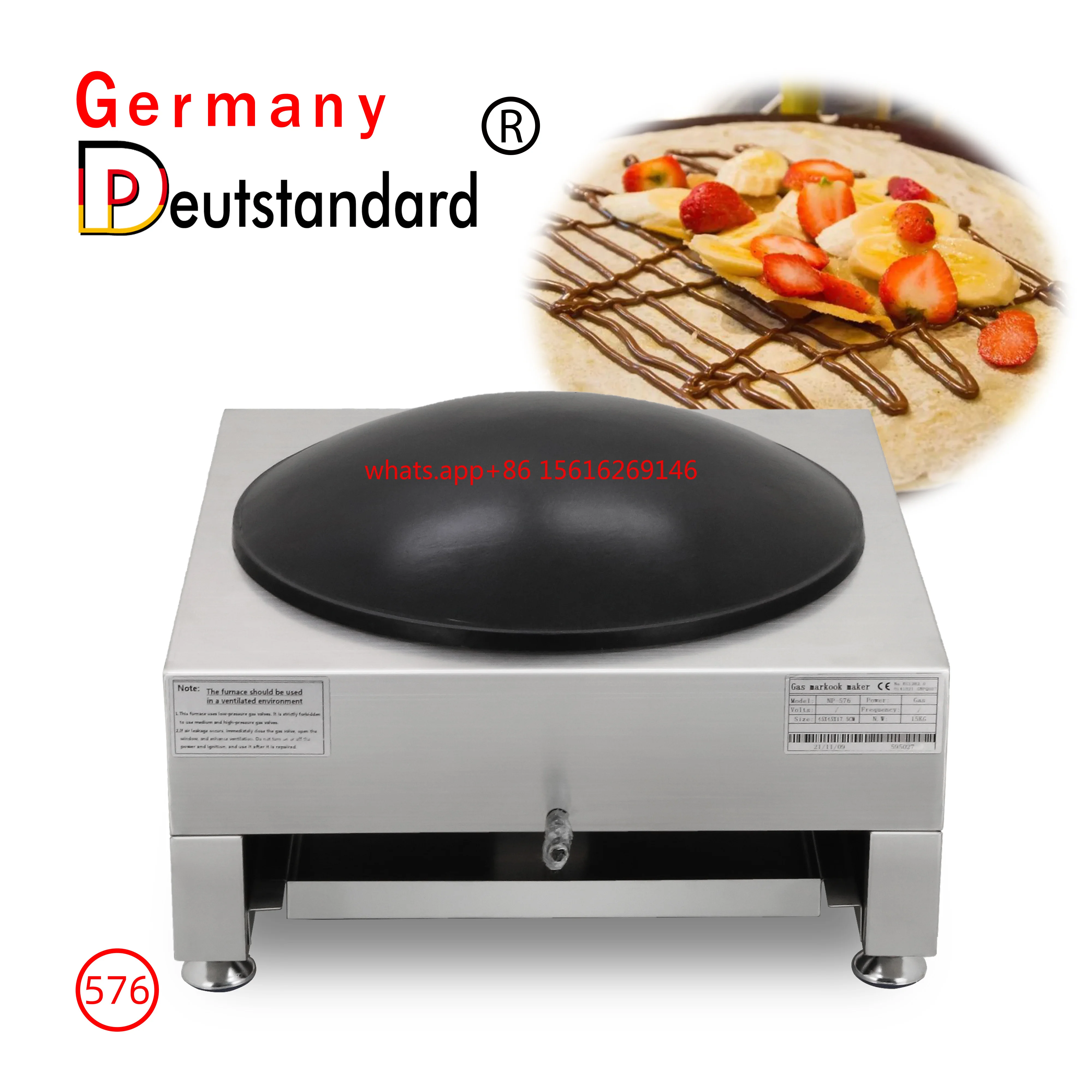 

Commercial Crepe Machine Professional Saj Bread Maker with Factory Price