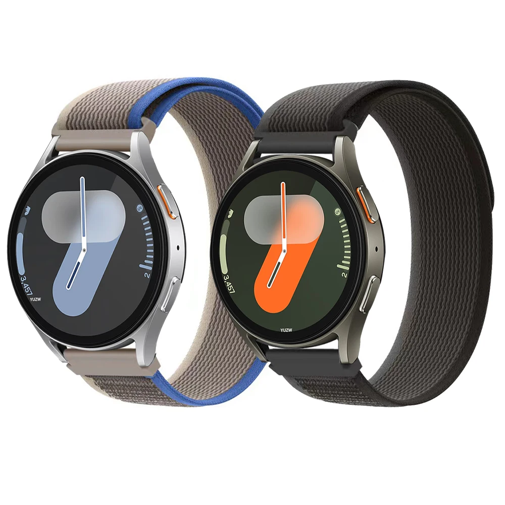 Correa Trail Loop de 22mm y 20mm para Samsung Galaxy Watch 7/FE/6/5/4/3/Gear S3, correa de nailon Huawei Watch GT5 4 3 2 Pro/Amazfit GTR 4/GTS