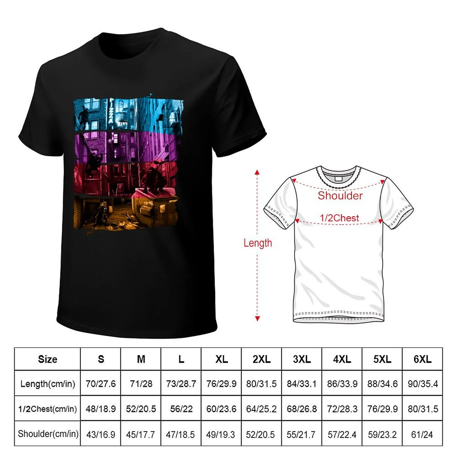Anchovy Alley T-Shirt Trend Art Print T-Shirt