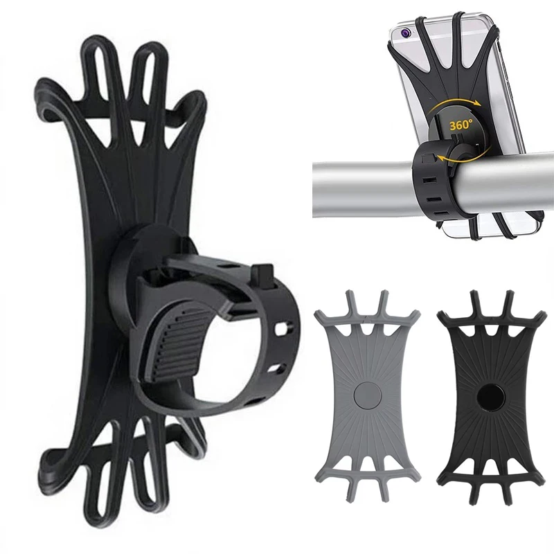 

Universal Motorcycle Bicycle Mobile Phone Holder Suitable For Most Mobile Phones Bicycle Handlebar Holder