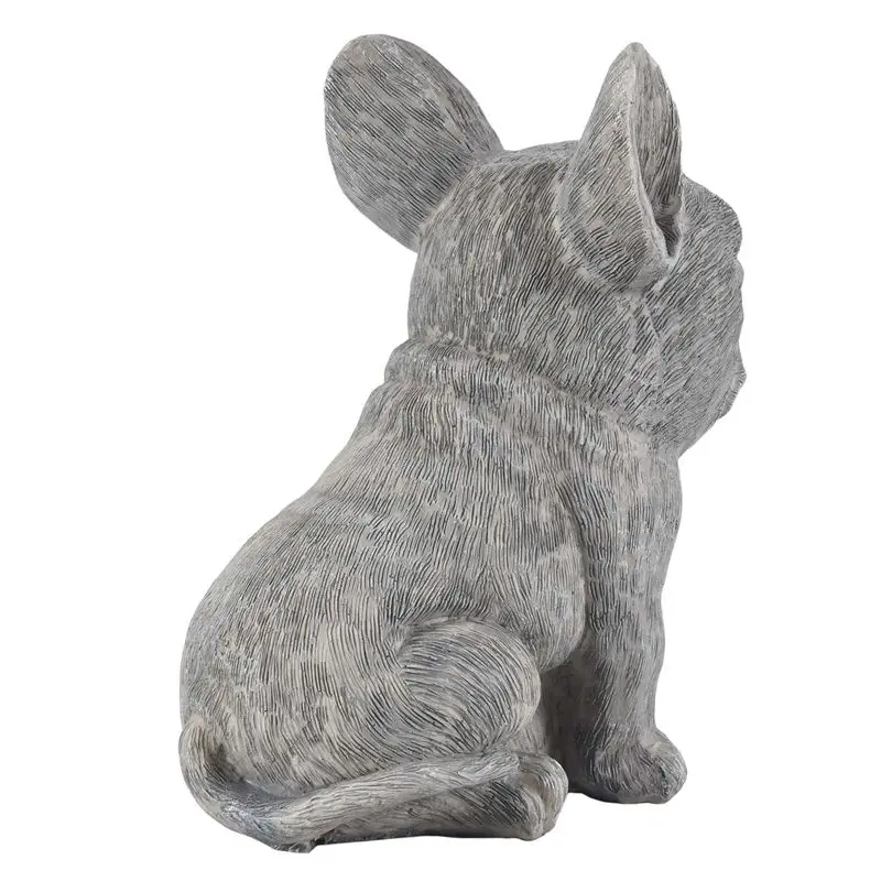 FLYY-Statue Gartendekoration Hund Harz-Dekoration Dackel & Französische Bulldogge Skulptur Wohnaccessoires – Detail 5
