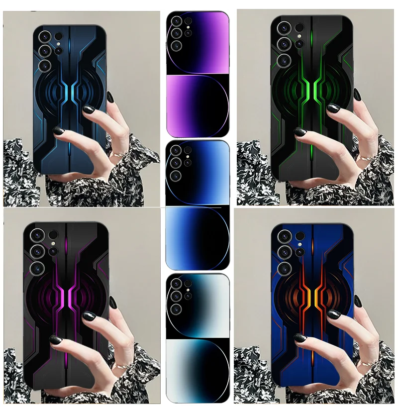 

For Samsung Note 9 8 30 40 70 Ultra F12 S 11 50 10 PRO 4 5 G 71 51 M 20 A TPU black soft phone case highend business style cover