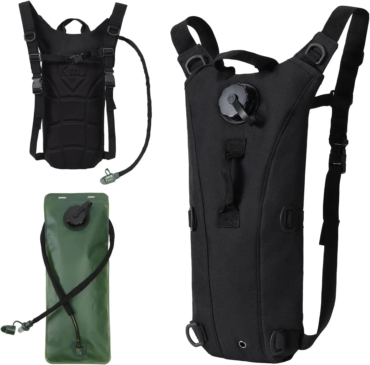 Hydration Backpack，Water Bag for Running，Hydration Vest，Equipped with 3L Hydration Bags,Suitable for Women and Running Backpacks