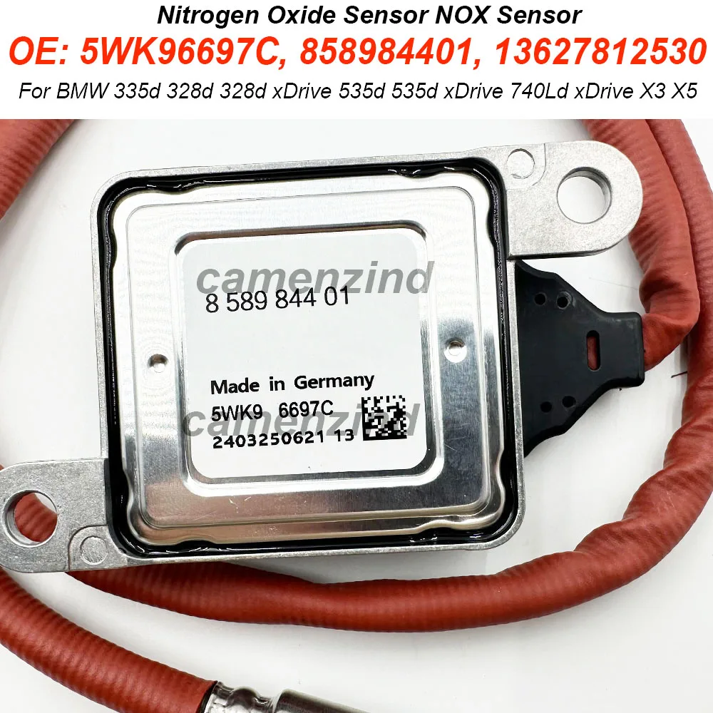

Датчик оксида азота (NOx) 858984401 5WK96697C 13628589844 13627812530 13628509721 858984601 для BMW X5 F15 X6 F16 25d 30dX 40dX