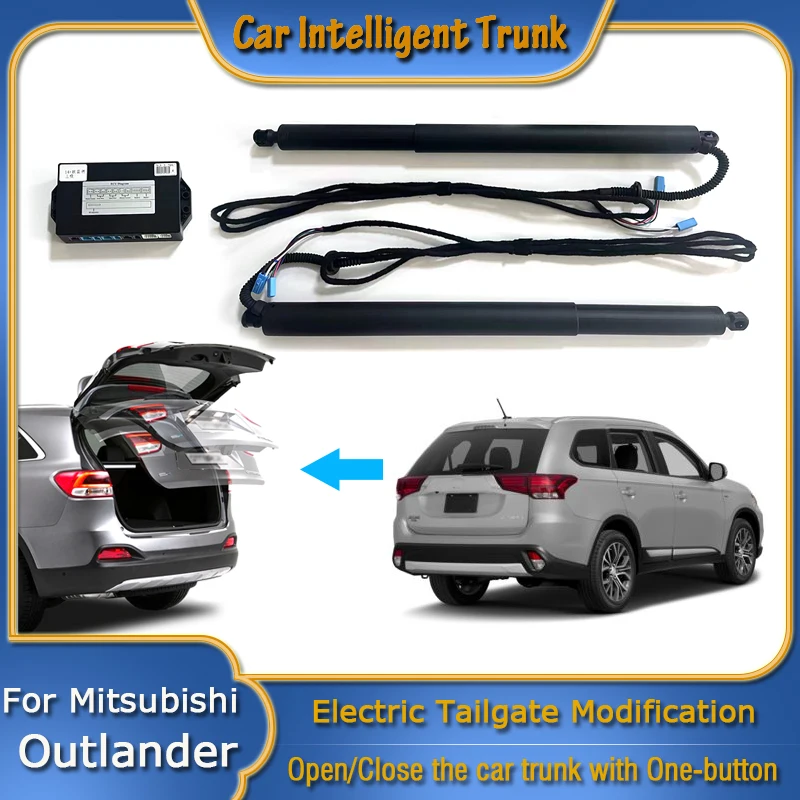 For Mitsubishi Outlander 2012~2021 Car Power Trunk Opening Smart Electric Suction Tailgate Intelligent Tail Gate Lift Strut