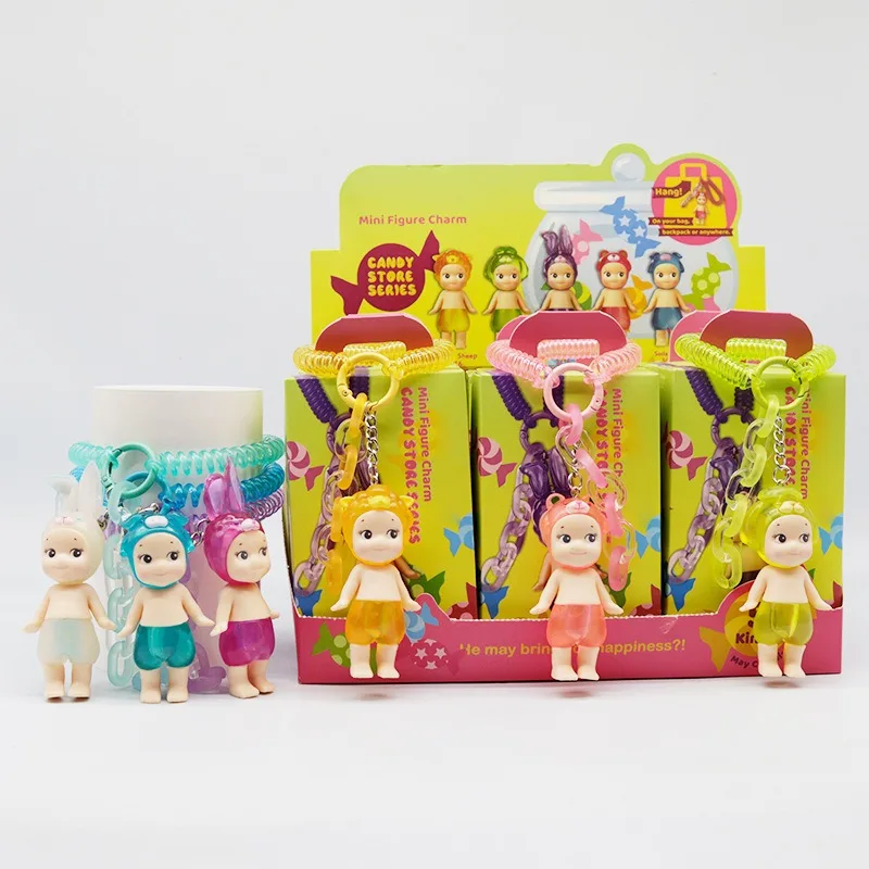 

Sony Angel Series слепая коробка для девочек, брелок для конфетного домика, серия кукол, модный рюкзак, подвеска, автомобильный брелок, кулон, детский подарок