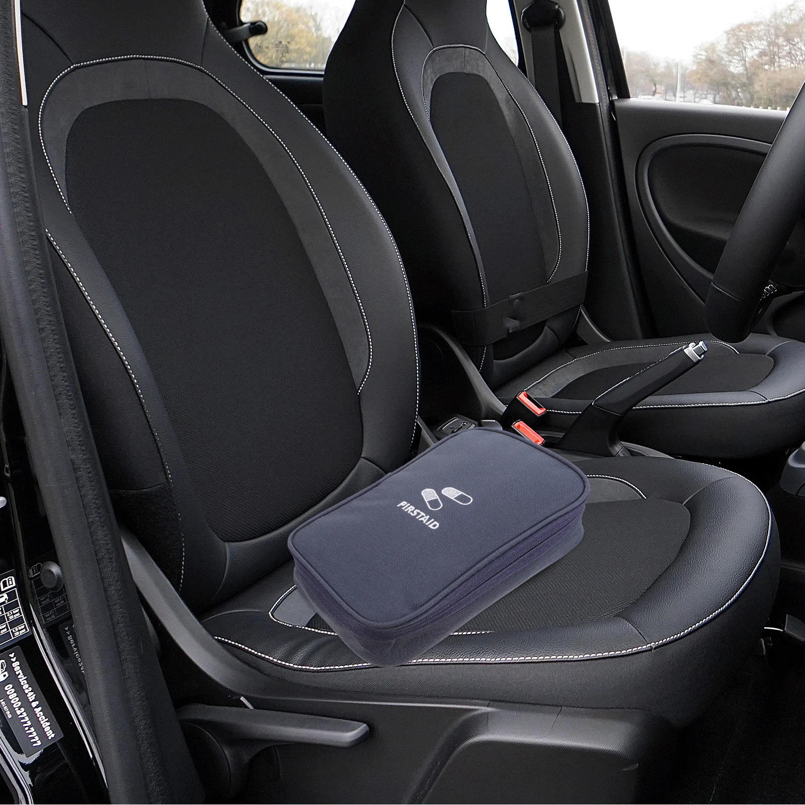 حقيبة طبية كبيرة محمولة من قماش أكسفورد للإسعافات الأولية للسفر والتخييم والمشي لمسافات طويلة وحقيبة تخزين الأدوية حاوية محمولة #6