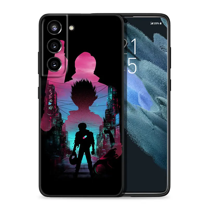 Akira 1988 Film Phone Case For Samsung Galaxy S20 S21 FE S22 Ultra S10 Lite S10E S9 S8 Plus S7 Edge Soft TPU Black Cover