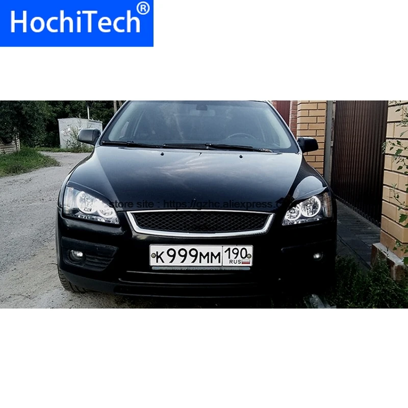 

Ультра яркий дневной свет DRL CCFL Angel Eyes Demon Eyes Kit Теплый белый кольцо Halo для Ford Mondeo MK3 2001 2003 2004 2005 2006 2007