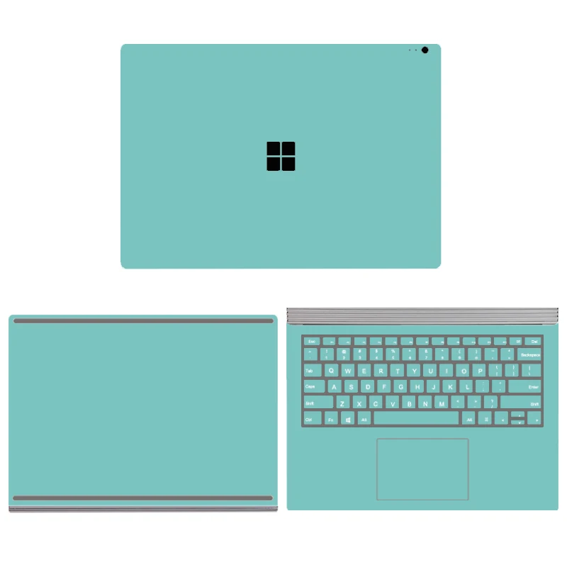 Imagem -04 - Etiqueta da Pele do Portátil para Microsoft Surface Book 13.5 i5 i7 Adesivos de Vinil para o Livro de Superfície Livro 15 Decalque