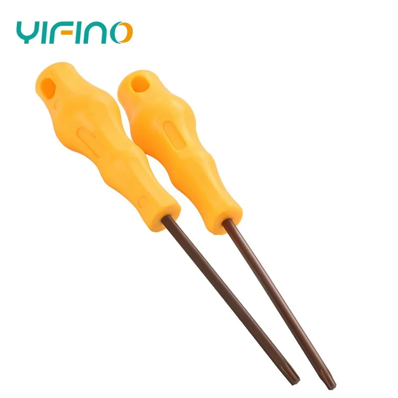 YIFINO 1/10/20Pcs Straight Handle Box Wrench Yellow CNC Tools Handle Screw Wrench T6 7 8 9 10 20