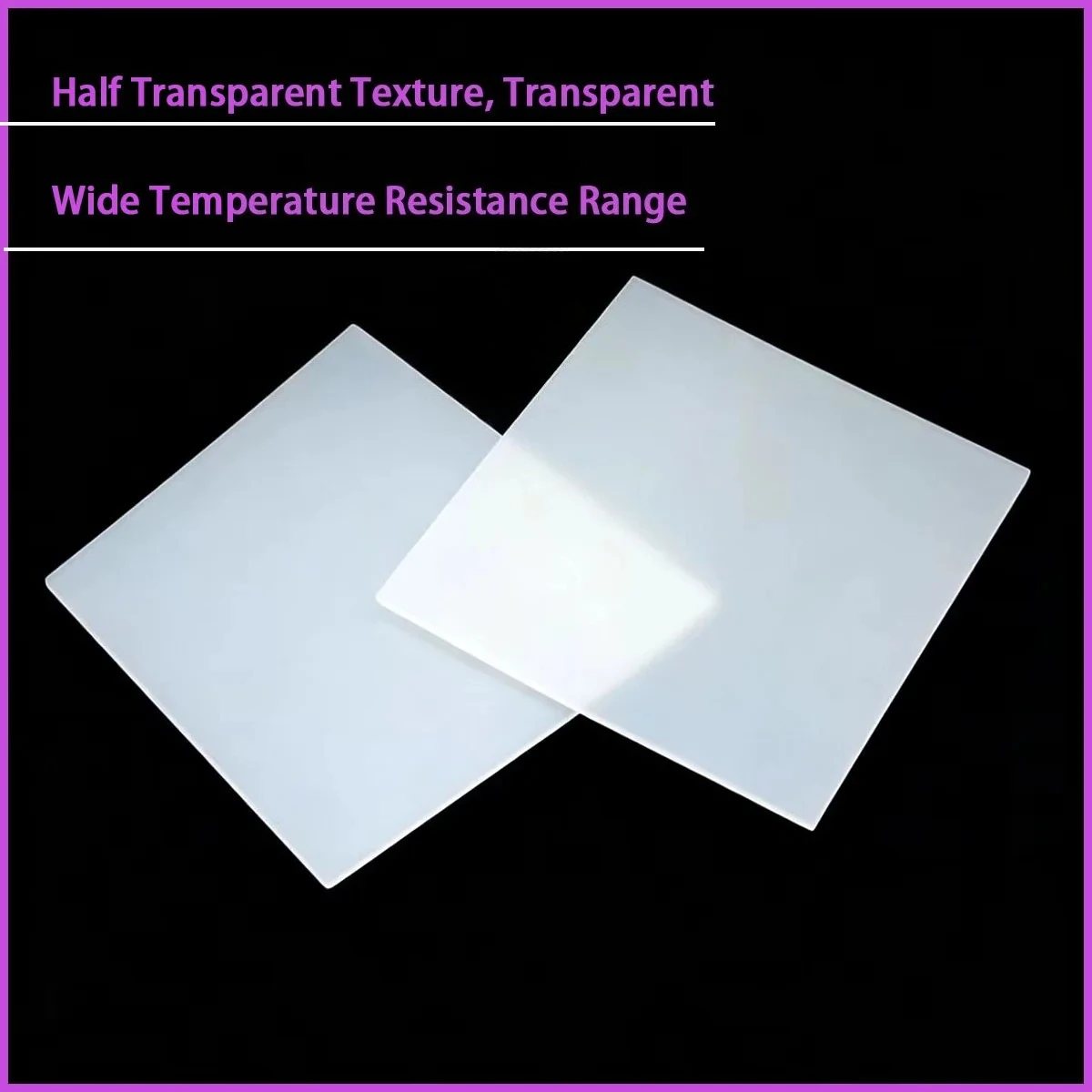 0.5-20mm thick white semi transparent silicone rubber sheet is used for precision sealing, electronic insulation,etc