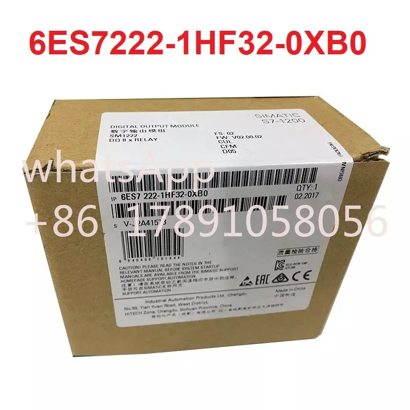 S7-1200 Digital Out SM1222 6ES7222-1BF32-0XB0 6ES7222-1BH32-0XB0 6ES7222-1HF32-0XB0 6ES7222-1XF32-0XB0 6ES7222-1HH32-0XB0