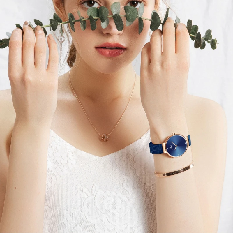 Luxury Elegant Ladies Watch Fashion Slim Student 2025 New Simple Casual Waterproof Quartz Watch Birthday Gift