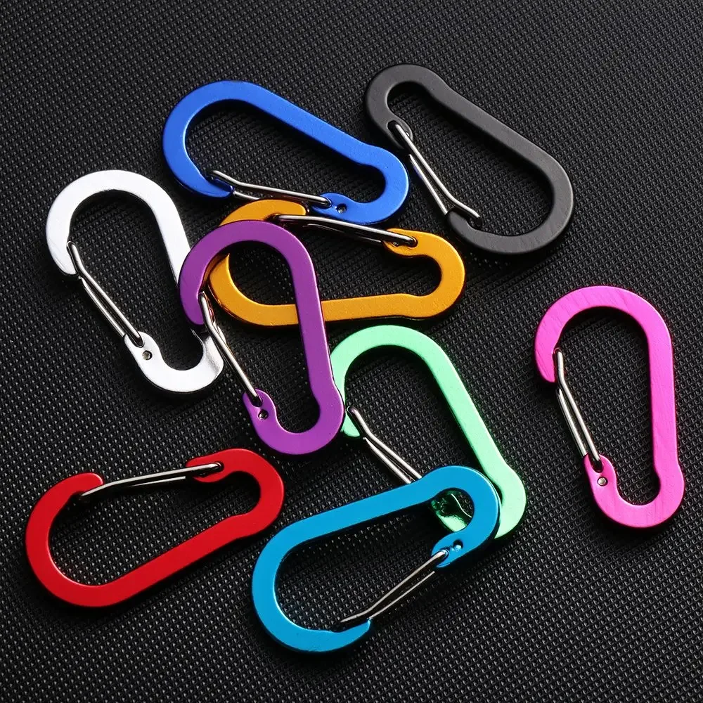 Aluminum Alloy Cara Viner Outdoor Backpack tool, Camping Climber Buckle, Fishing Hooks, Keychain Lock Buckle Snap