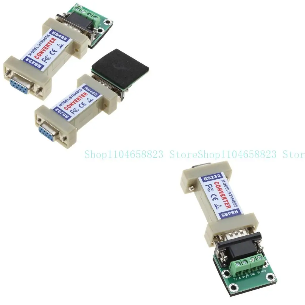 

652F 1PC RS232 RS485 Adapter High Performance RS232 To RS485 Converter 232 485 Female Device