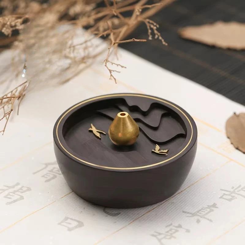 Vintage Incense Burner Decoration Chinese European Incense Burner Luxury Diffuser Living Room Soporte Incienso Home Fragrance