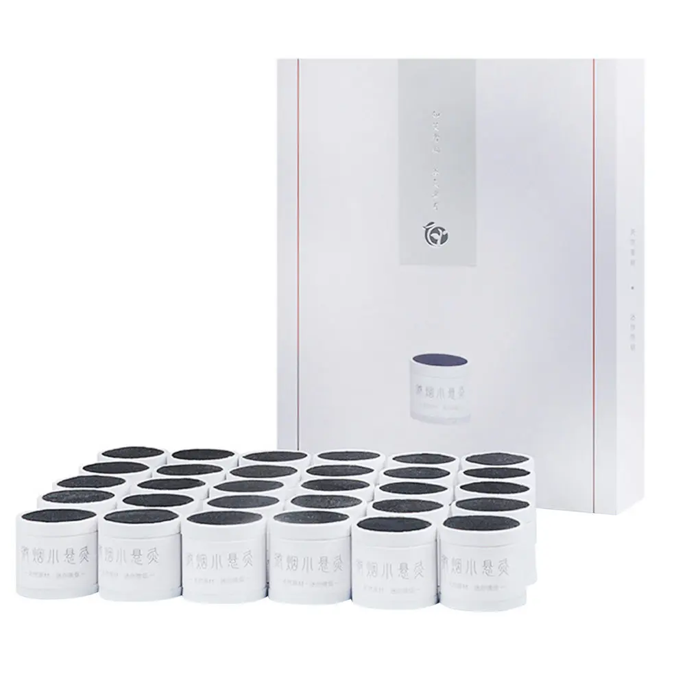 

30 шт. мини-пасты для моксотерапии, фиксирующие пины, легкие палочки для моксотерапии из полыни, двусторонние наклейки из ЭВА для прижигания