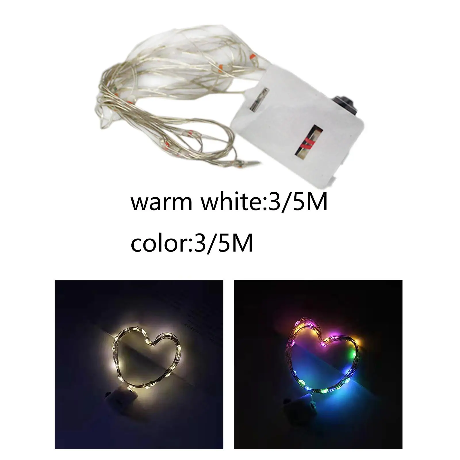 LED String Copper Wire Fairy Lights Decorative Light for Festival Decor