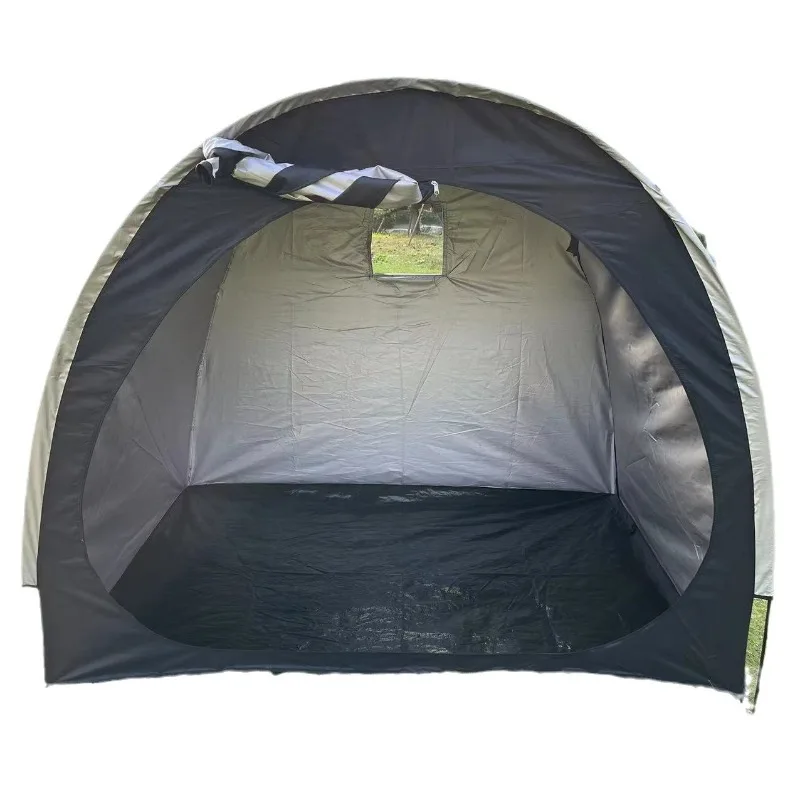 Outdoor cycling bicycle tent bicycle shed motorcycle shed portable silver coated sun protection rain protection camping tent