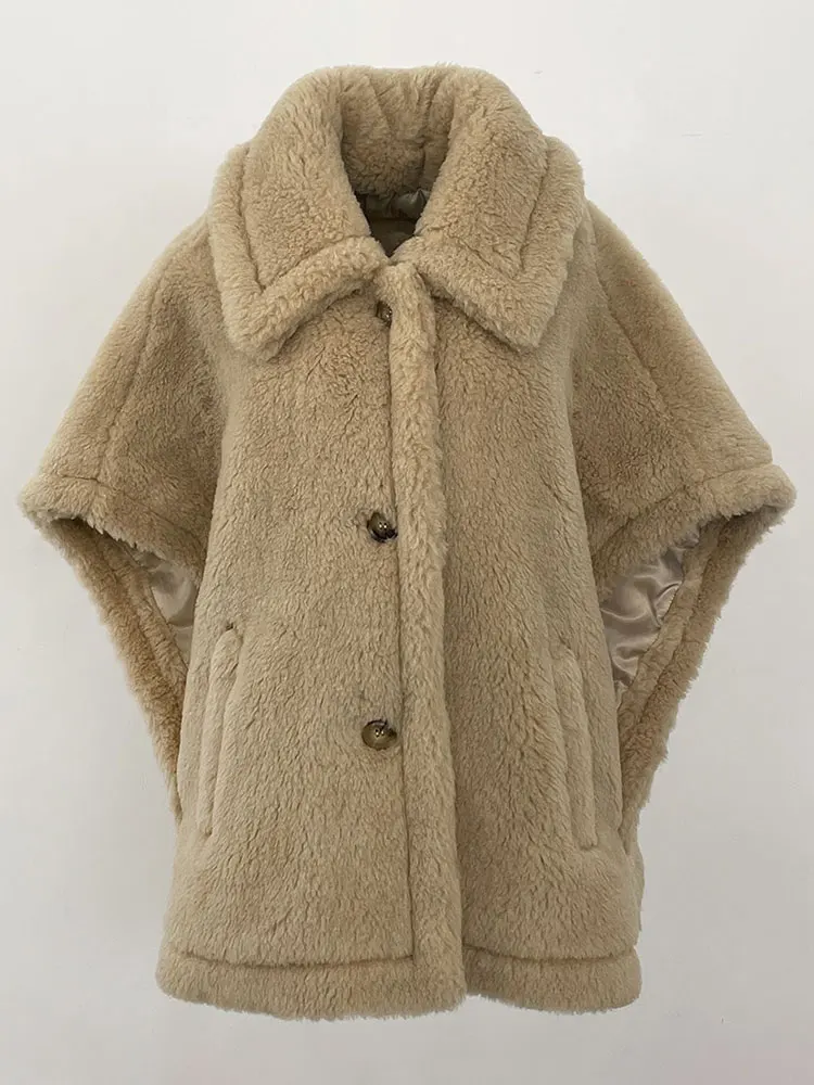 เสื้อกั๊กขนสัตว์แท้สำหรับผู้หญิง หนา อุ่น แฟชั่นใหม่ ฤดูใบไม้ผลิ ฤดูใบไม้ร่วง เสื้อแจ็คเก็ตขนสัตว์แบบไม่มีแขน เสื้อกั๊กขนแกะสำหรับผู้หญิง