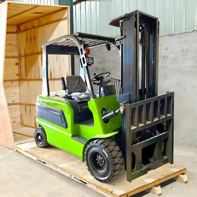Customized China New Design Off Road Forklift Logistics Warehouse 4WD All Electric Forklift 3.5 Ton Multifunctional Forkli