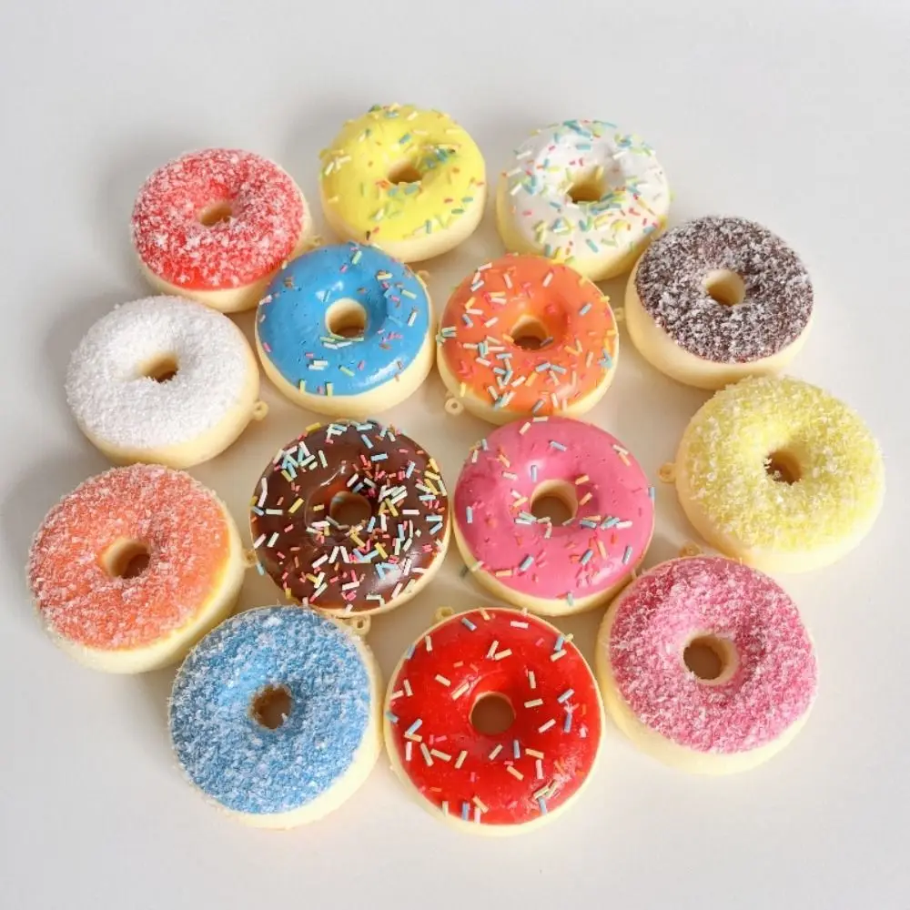 Soft Artificial Donut Bread Squeeze Slow Rebound PU Donut Donut Slow Rebound Simulation Model Soft Donut Squishy