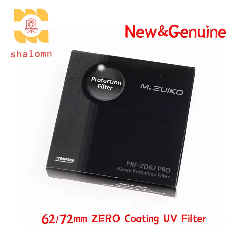 New Original PRF-ZD62/72 PRO  62mm 72mm ZERO Coating UV Filter For  Olympus Panasonic Sony Canon Fuji Nikon  Lens