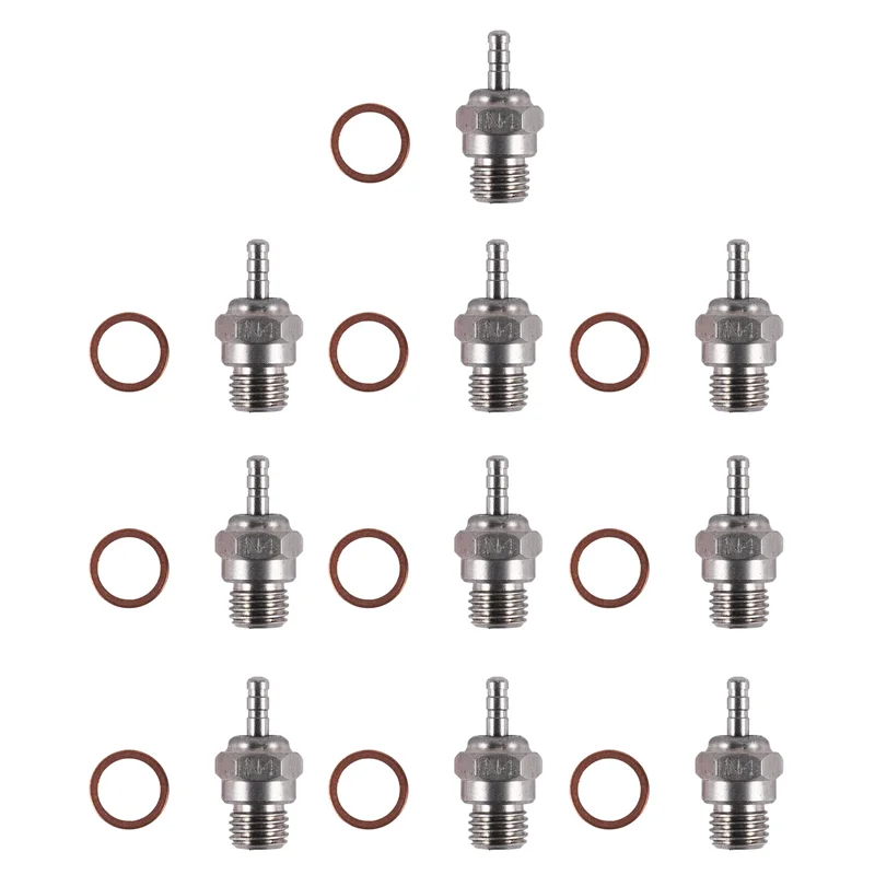 

JY-10X N4 Hot Glow Plug Spark For HSP 70117 1/10 1/8 RC Buggy Truck Vertex SH Nitro Engine Parts
