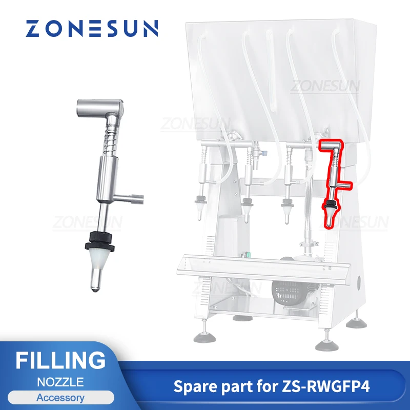 ZONESUN Filling Head Spare Part Accessory for ZS-RWGFP4