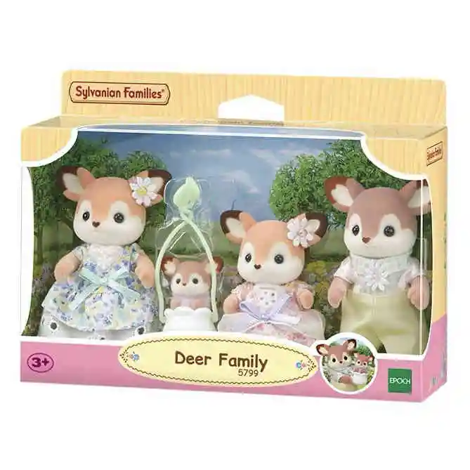 Originele Sylvanian Families Figuren Speelgoed Baby Dierenpop Familieset Popfiguren Kamerornamenten Kerst Massaal Speelgoedcadeau