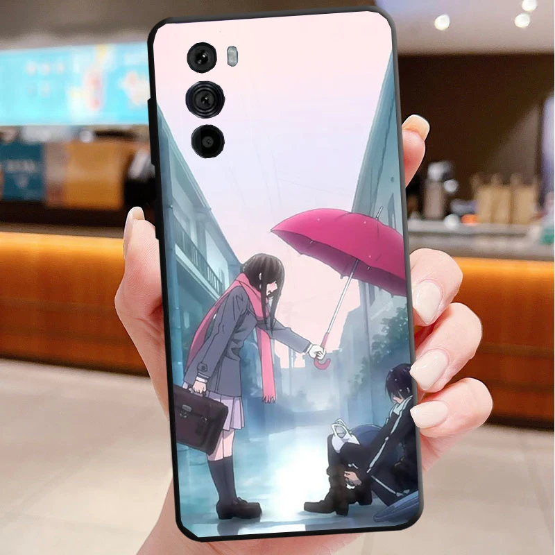 

Yato Noragami Anime Phone Case For Motorola Edge 50 40 Pro 60 50 40 30 Ultra Neo Fusion Moto G85 G72 G53 G54 G84 G13 G32