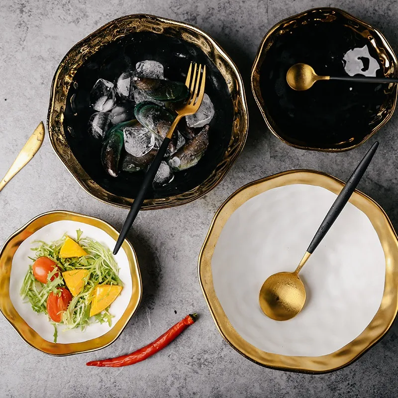 

Керамическая миска в скандинавском стиле, 1 шт., большая, для супа, для дома и ресторана, товары для дома