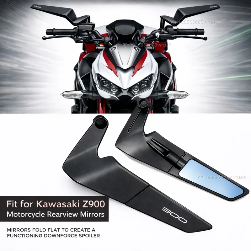 Für Z900 Z900 SE Z 900 SE Z900 2023 2024 2025 2026 Motorrad-Spiegel Stealth Winglets Rückspiegel