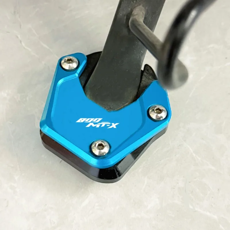 

FOR CFMOTO CF 800MT-X 800MTX MTX 800 2024 2025 2026 Kickstand CNC Foot Side Stand Extension Pad Support Pedal 800MTX Accessories