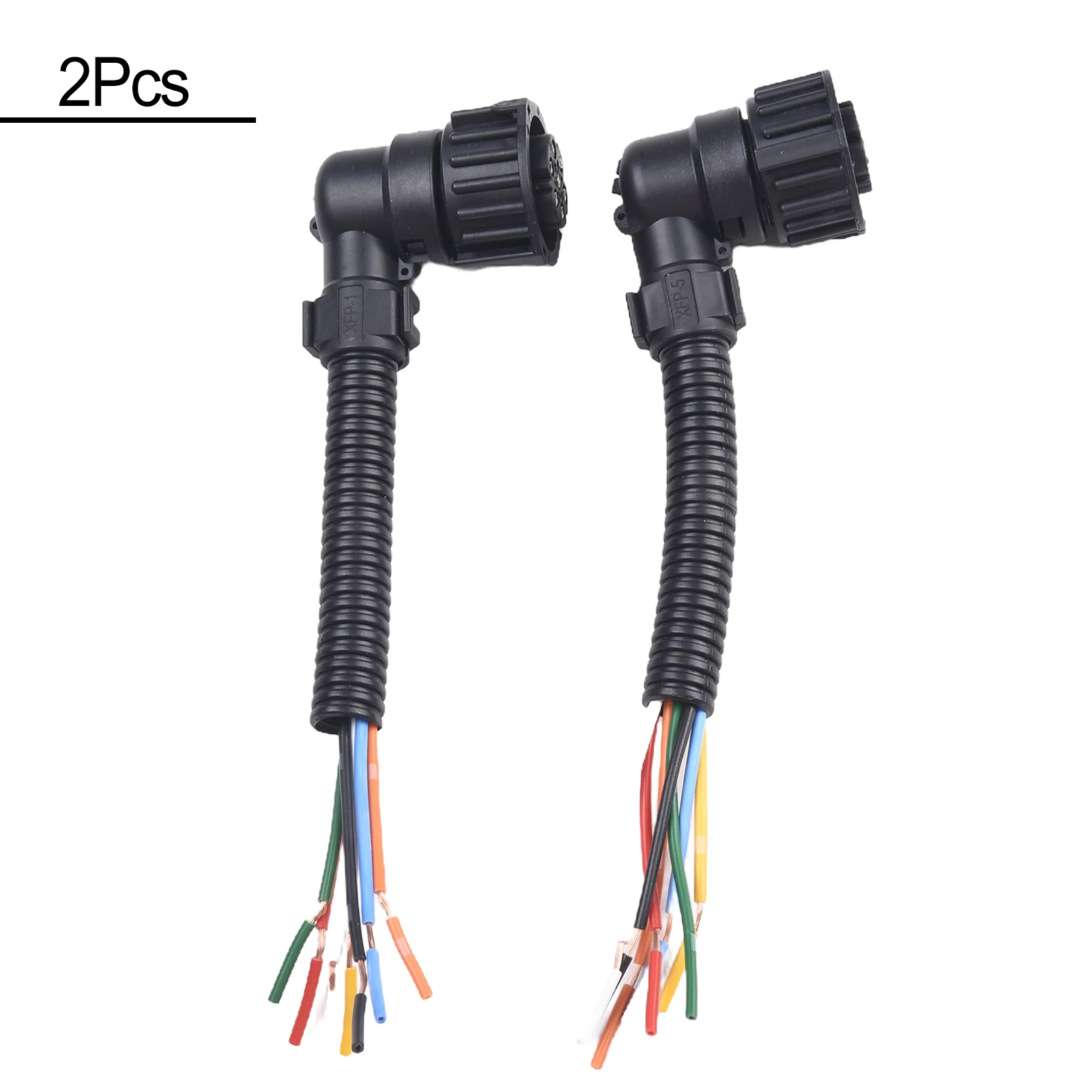 2pcs Car Rear Tail Light Connector Base For Mercedes For Benz Fot Sprinter For Volvo For Heavy Truck Prewired 7 PIN Repair