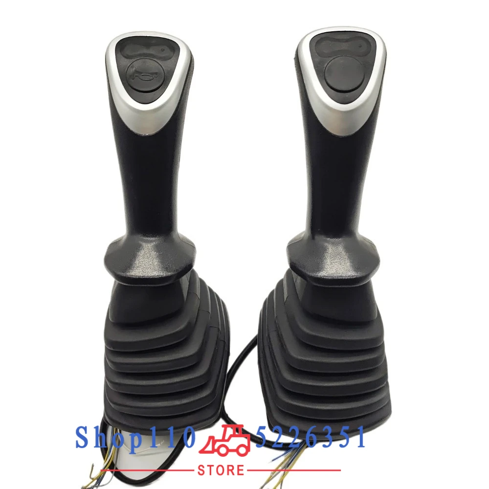 

4 buttons Handle For Excavator Accessories Modern R215 225 R305 R335 R150 R265-9 Handle Rubber Dust Boot Control Lever
