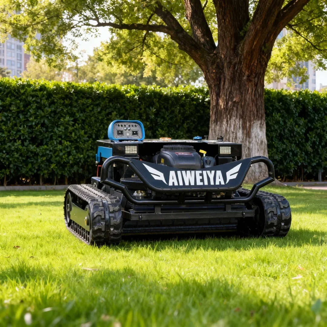 

Customized Factory Direct Sale Crawler Flail Lawn Mower High Power Remote Control Grass Cutter With CE ISO Certified