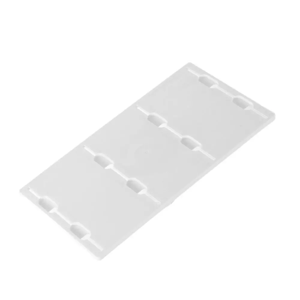 حامل كتب بلاستيكي متين، حامل كتب محمول، منظم سطح المكتب السميك للاستخدام المكتبي #5