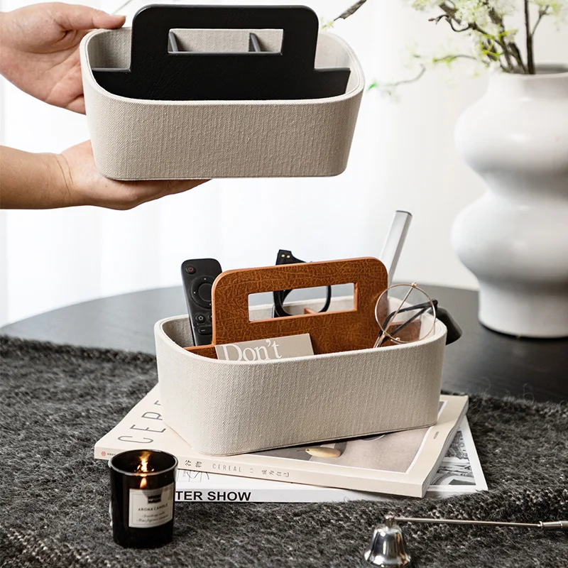 Portable Remote Control Storage Box Premium Creative Portable Remote Control Storage Box Coffee Table Desktop Organizer