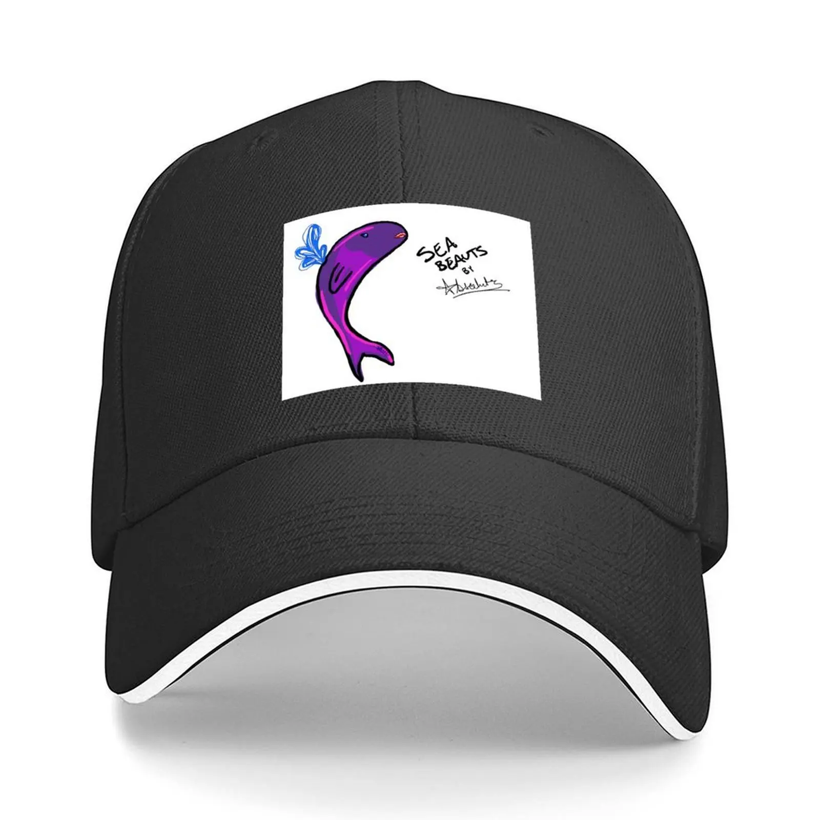

Sea beauts whale Baseball Cap Luxury Man Hat Luxury Hat Hat Man Luxury fishing For Women 2025 Men's
